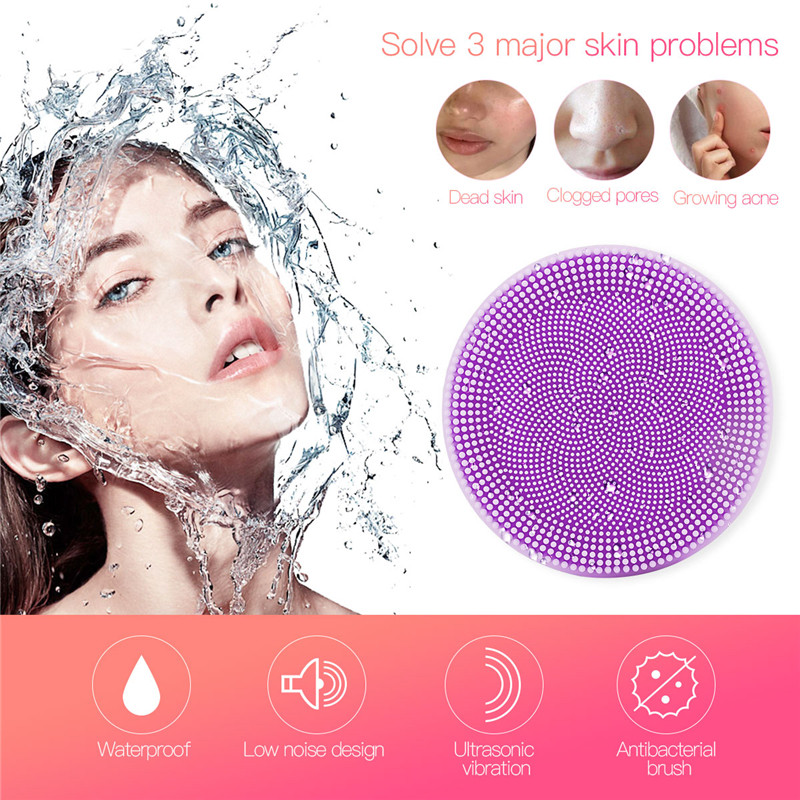 Waterproof Rechargeable Electric Face Cleansing Txhuam