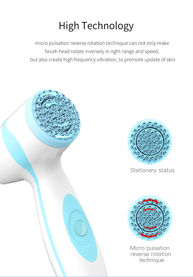 Skin SPA Machine Idéer Lumispa Silikon Ansiktsrengöringsborste Ansiktsrengöringsborste