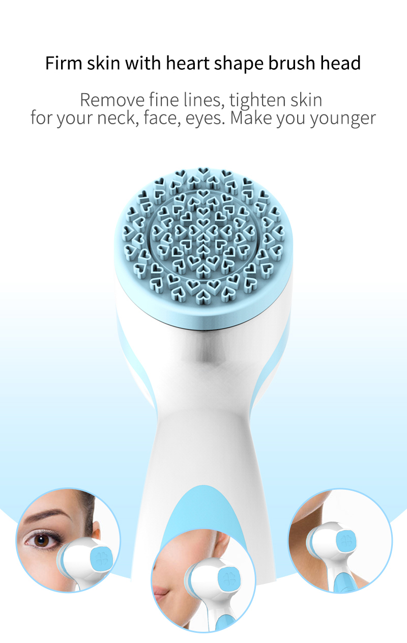 Skin SPA Machine Ideas Lumispa Silicone Facial Cleansing Brush ជក់សម្អាតមុខ