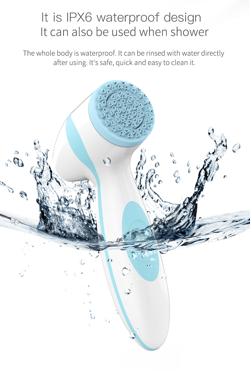 I-Skin SPA Machine Ideas Lumispa Silicone Facial Cleansing Brush Ibhulashi Lokuhlanza Ubuso